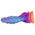 OgazR - svetleći zmajski dildo - 22cm (ljubičasto-ružičasti)