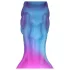 OgazR - svetleći zmajski dildo - 22cm (ljubičasto-ružičasti)