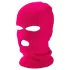 Balaklava - pletena fantomka sa 3 otvora (tamno pink)