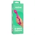Desirel - zakrivljeni G-tačka vibrator (roze)