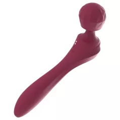 Lonely - zakrivljeni masažni vibrator (crveni)