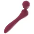 Lonely - zakrivljeni masažni vibrator (crveni)