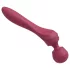 Lonely - zakrivljeni masažni vibrator (crveni)