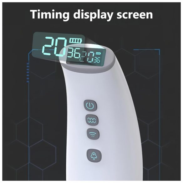 Lonely - usisni, grejni masturbator sa zvučnim efektom (beli)