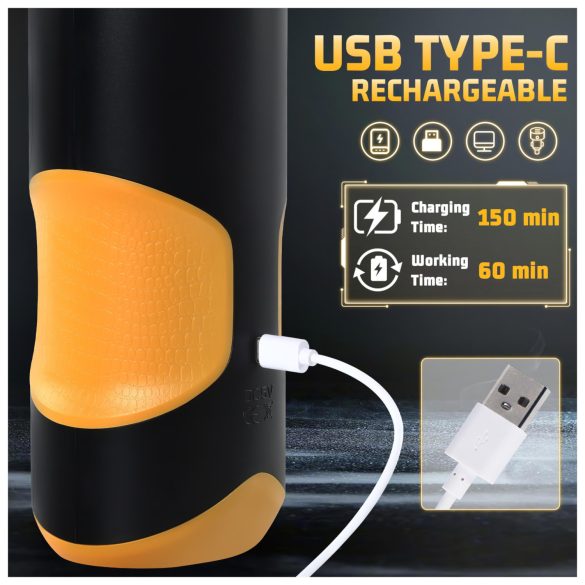 Lonely - rotirajući masturbator (crni)