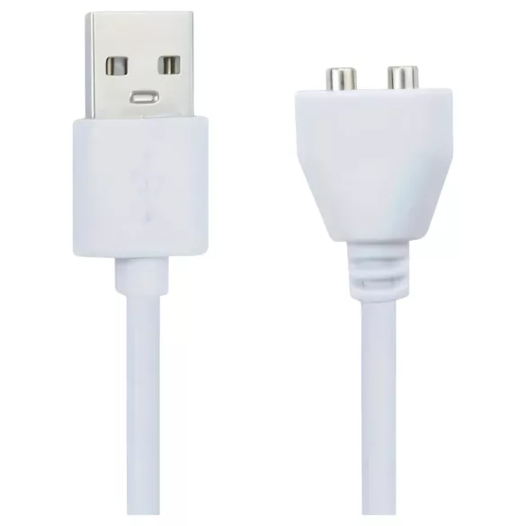 Pleasure Charge Wilson - магнетни USB кабл за пуњење (бео)