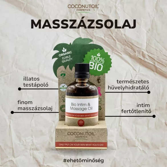 Kokosovo ulje - Bio Intimno & Masažno Ulje (80ml)