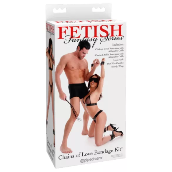 Fetish Fantasy - bondage set (crni)