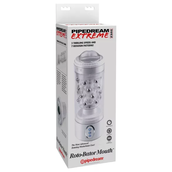 PDX Roto-Bator - vibracioni oralni stimulator (beli)