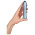 FemmeFunn Bougie - Premium aluminijumski vibrator (srebrni)