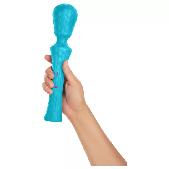 FemmeFunn Ultra Wand XL - premium masažer vibrator (tirkizna)