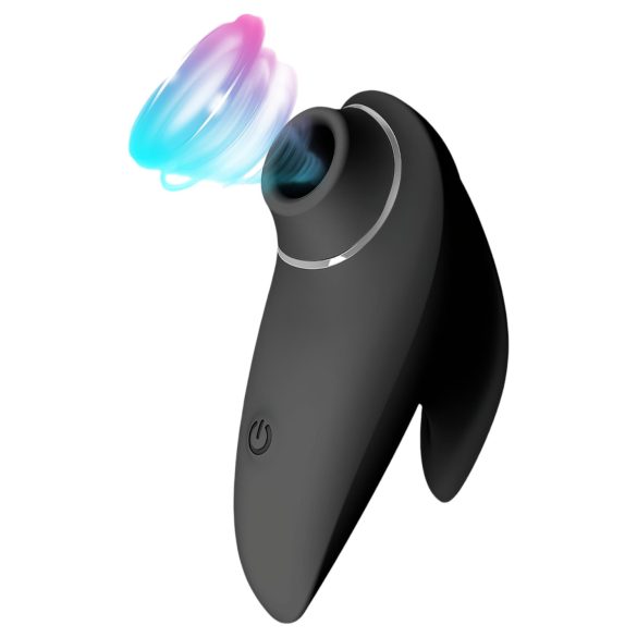 AlvUp - vibracioni stimulator klitorisa sa vazdušnim talasima (crni)