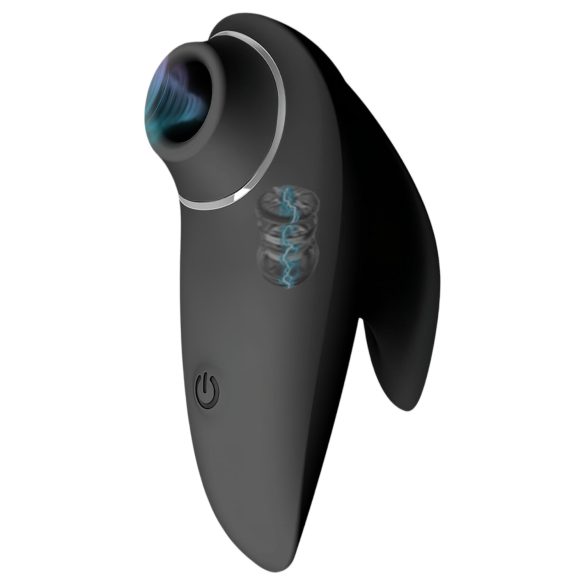 AlvUp - vibracioni stimulator klitorisa sa vazdušnim talasima (crni)