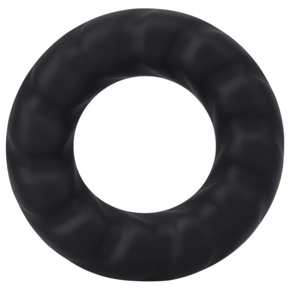 Doc Johnson Fat Tire - debeli crni prsten za penis