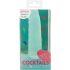Addiction Coctails - zeleni dildo sa vakuum bazom