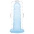 Addiction Coctails - plavi dildo sa vakumom