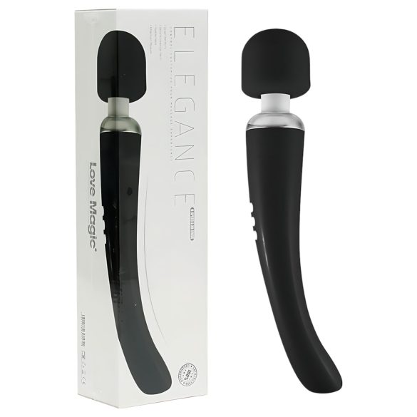 Love Magic Elegance štapić - bežični masažer vibrator (crna)