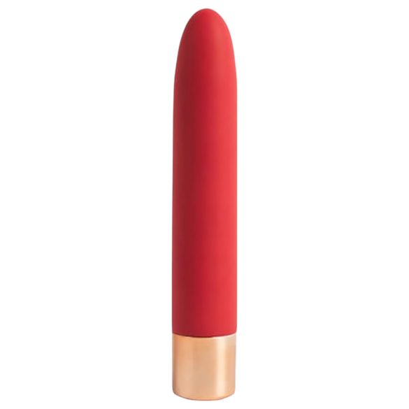 Zavodljiva Vibre Žudnja - punjivi štapasti vibrator (crveni)