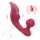 Sex HD Chomper - klitoris i analni vibrator (crveni)