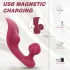 Sex HD Chomper - vibrator za klitoris i anal (crvena)