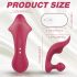 Sex HD Chomper - klitoris i analni vibrator (crveni)