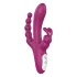 Sex HD Joker - puni se, vodootporni trostruki vibrator (ljubičasti)