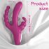 Sex HD Joker - vodootporni trostruki vibrator (ljubičasti)