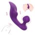 Sex HD Chomper - vodootporni klitoralni i analni vibrator (ljubičasti)