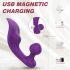 Sex HD Chomper - vodootporni klitoralni i analni vibrator (ljubičasti)
