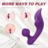 Sex HD Chomper - vodootporni klitoralni i analni vibrator (ljubičasti)