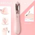 Sex HD - punjivi vodootporni vibrator i točkići zadovoljstva (pink)