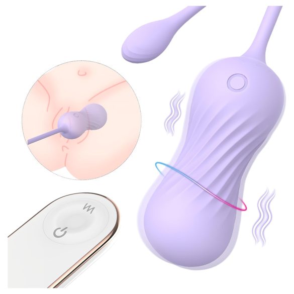 Seksi Twister Jaje - ljubičasto vibro umeće