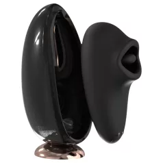 Vrhunski HD ogledalo vibrator s grejanjem (crni)