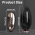 Vrhunski HD ogledalo vibrator s grejanjem (crni)