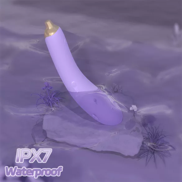 Seks HD - patlidžan vibrator (ljubičasti)