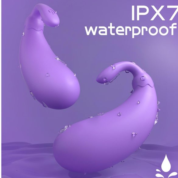 Seksi HD - Vibraciono jaje u obliku patlidžana (ljubičasto)