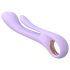 Seks HD Kaethe - vibrator sa klitoralnim dodatkom (ljubičasta)