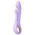 Seks HD Kaethe - vibrator sa klitoralnim dodatkom (ljubičasta)