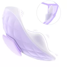   Sex HD - nosivi vibrator za gaćice sa daljinskim upravljačem (ljubičasti)