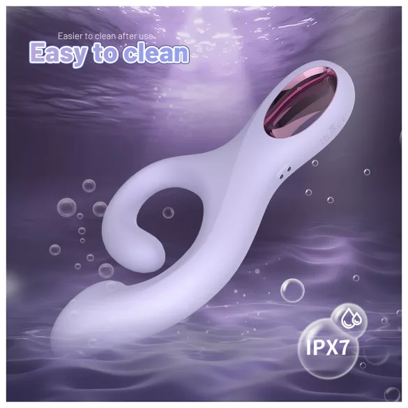 Sex HD - G-tačka vibrator sa ručkom za klitoris (ljubičasti)