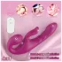 SEX HD Co-op Bliss - kaišić vibrator sa klitoris karikom (ljubičasti)