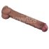 Lovetoy - dvoslojni XXL dildo - 36,5 cm - (natur)