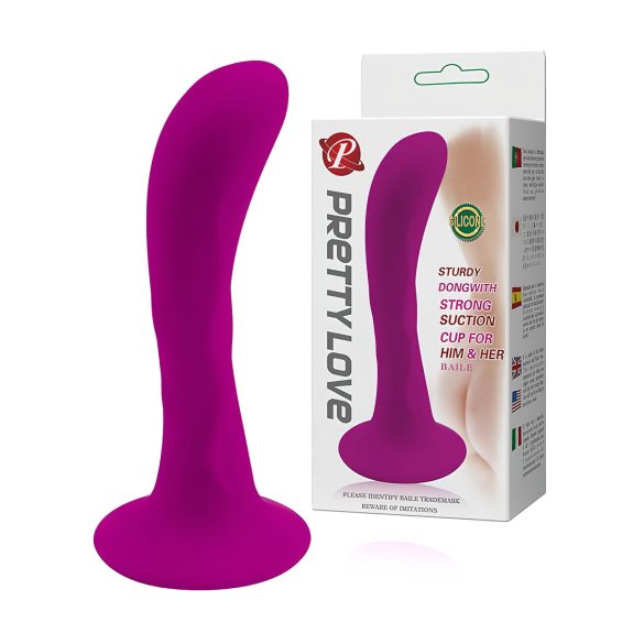 Pretty Love Baile - savitljivi analni plug sa vakuumom (roze)