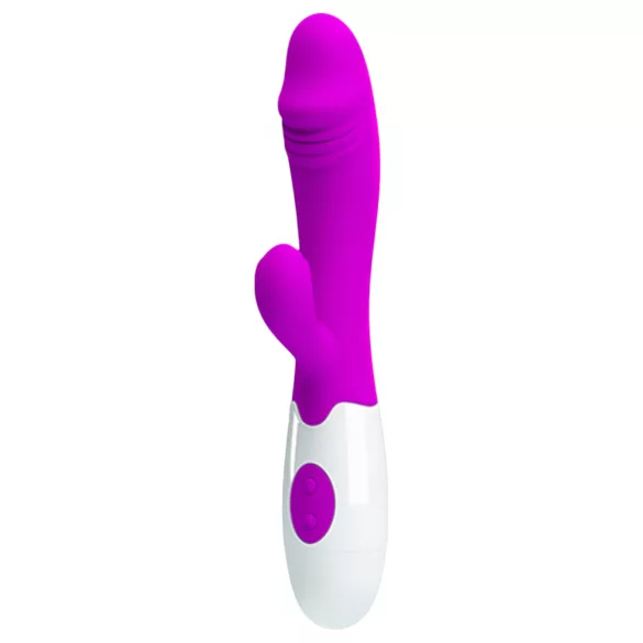 Pretty Love Snappy - vodootporni vibrator za G-tačku sa dodatkom za klitoris (ljubičasti)