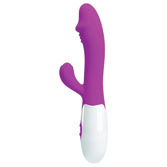 Pretty Love Snappy - vodootporni vibrator za G-tačku sa dodatkom za klitoris (ljubičasti)