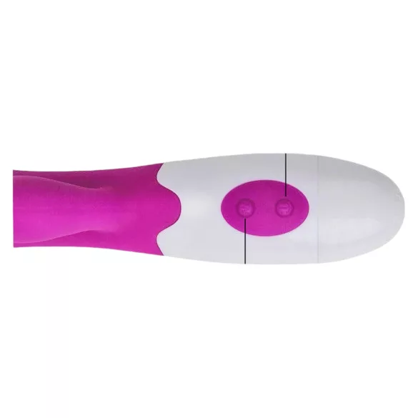Pretty Love Snappy - vodootporni vibrator za G-tačku sa dodatkom za klitoris (ljubičasti)