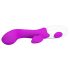 Pretty Love Brighty - G-tačka vibrator sa stimulacijom klitorisa (ljubičasta)