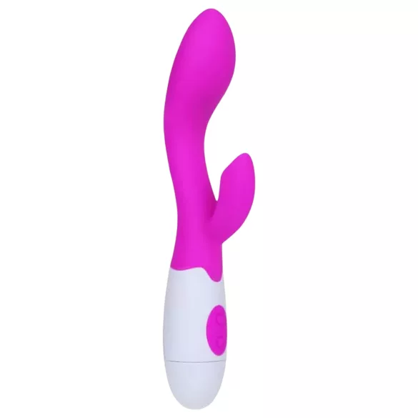Pretty Love Brighty - G-tačka vibrator sa stimulacijom klitorisa (ljubičasta)