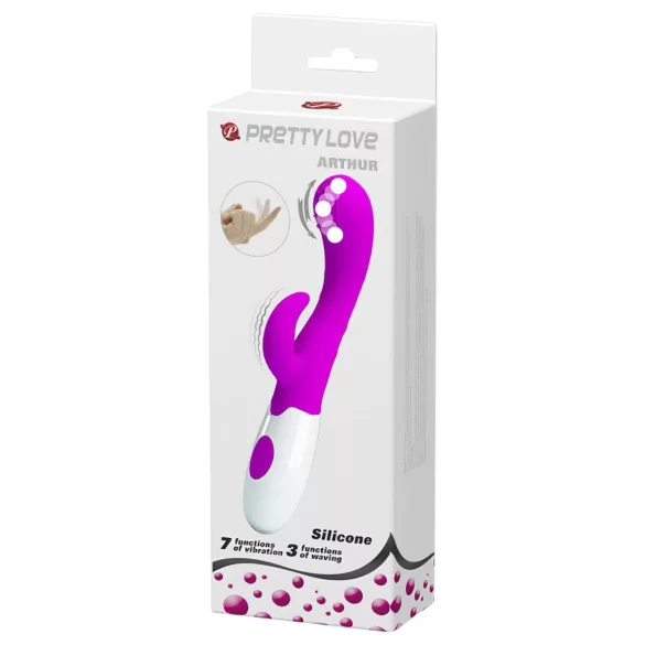Pretty Love Arthur - G-tačka vibrator sa pokretnom glavom (ljubičasti)