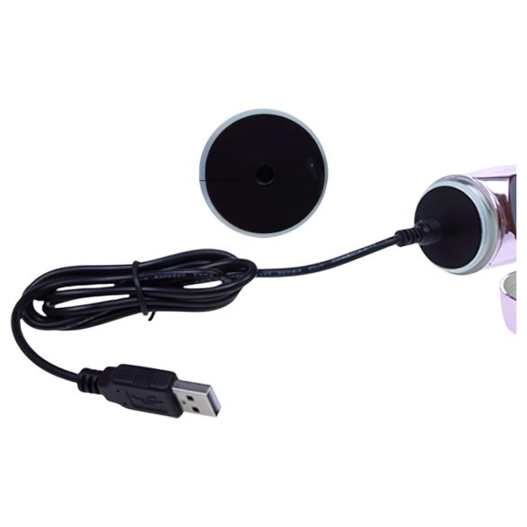 Baile - Vibrator s leptirima i masažnim krakom za klitoris (roze)